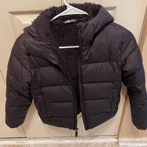 Northface puffer coat (black) Size 7/8.